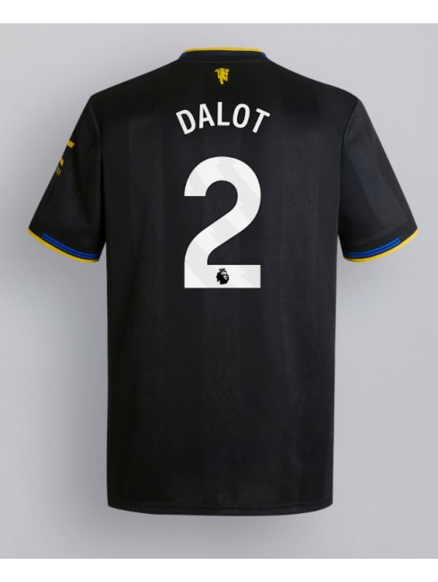 Billige Manchester United Diogo Dalot #2 Tredjedrakt 2025-26 Kortermet Billige Manchester United Diogo Dalot #2 Tredjedrakt 2025-26 Kortermet